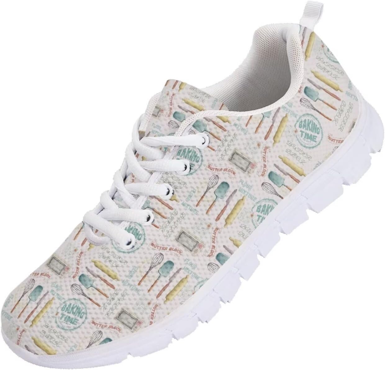 

Мужские кроссовки Funnydude Funny Print для бега, легкие и удобные, осенние кроссовки для тренировок, Cartoon Kitchenware