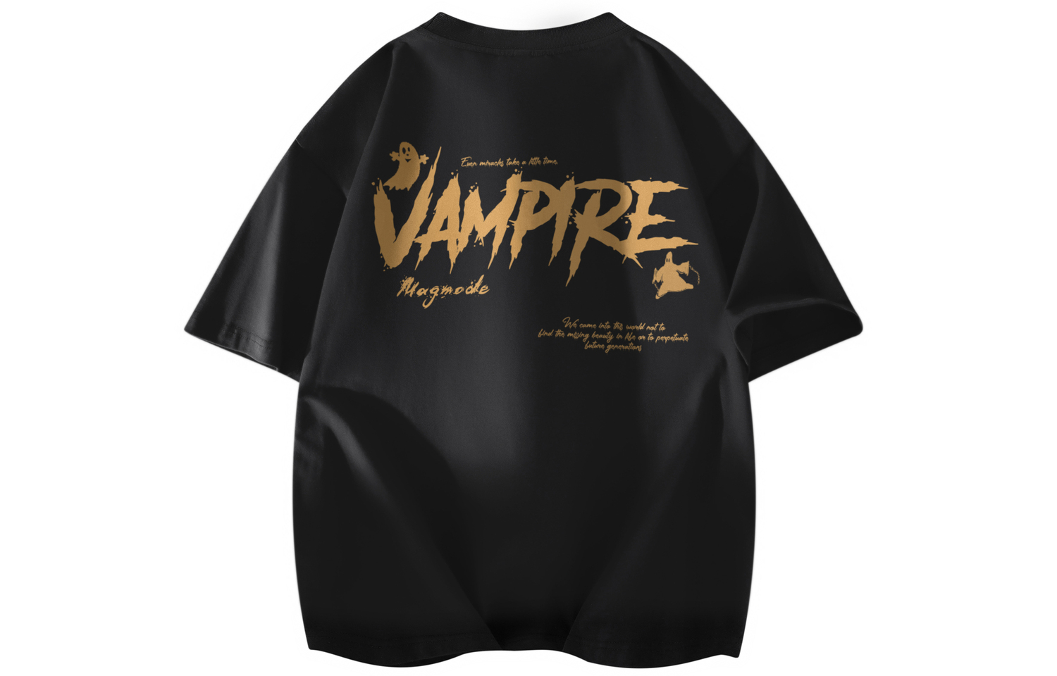 

Футболка с коротким рукавом унисекс Magmode, белая (2025 Black)