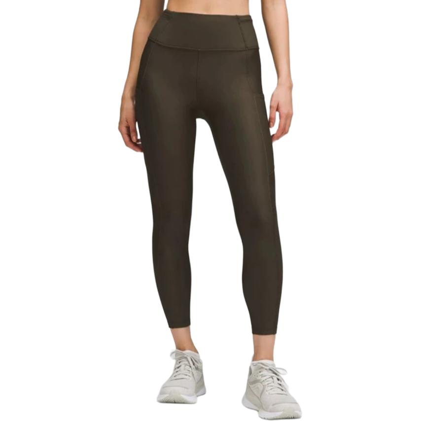 

Брюки Fast And Free 24' Women's Lululemon, темно-зеленый