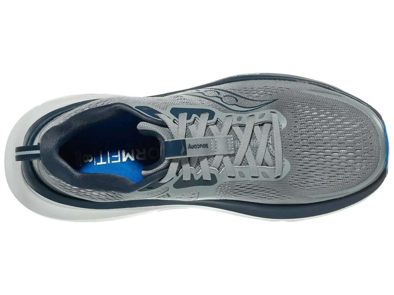 SAUCONY Мужские беговые кроссовки Guide 18 в цвете Flint/navy — фото 4