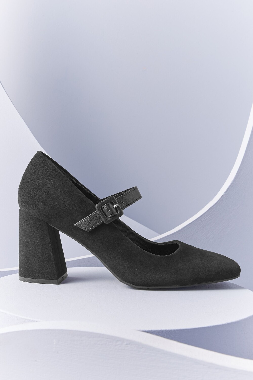 

Туфли Мэри Джейн Forever Comfort motionflex с квадратным носком Next, черный