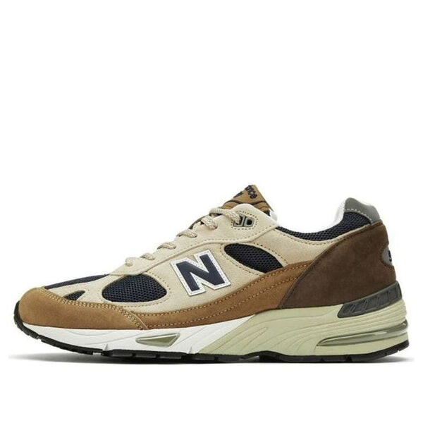 

Кроссовки 991 сделано в Англии New Balance, коричневый