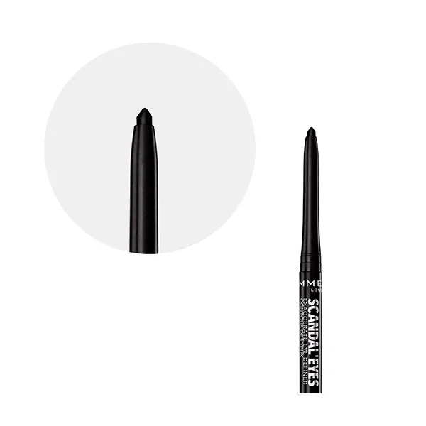 Подводка для глаз Scandaleyes Rimmel London, цвет black — фото 3