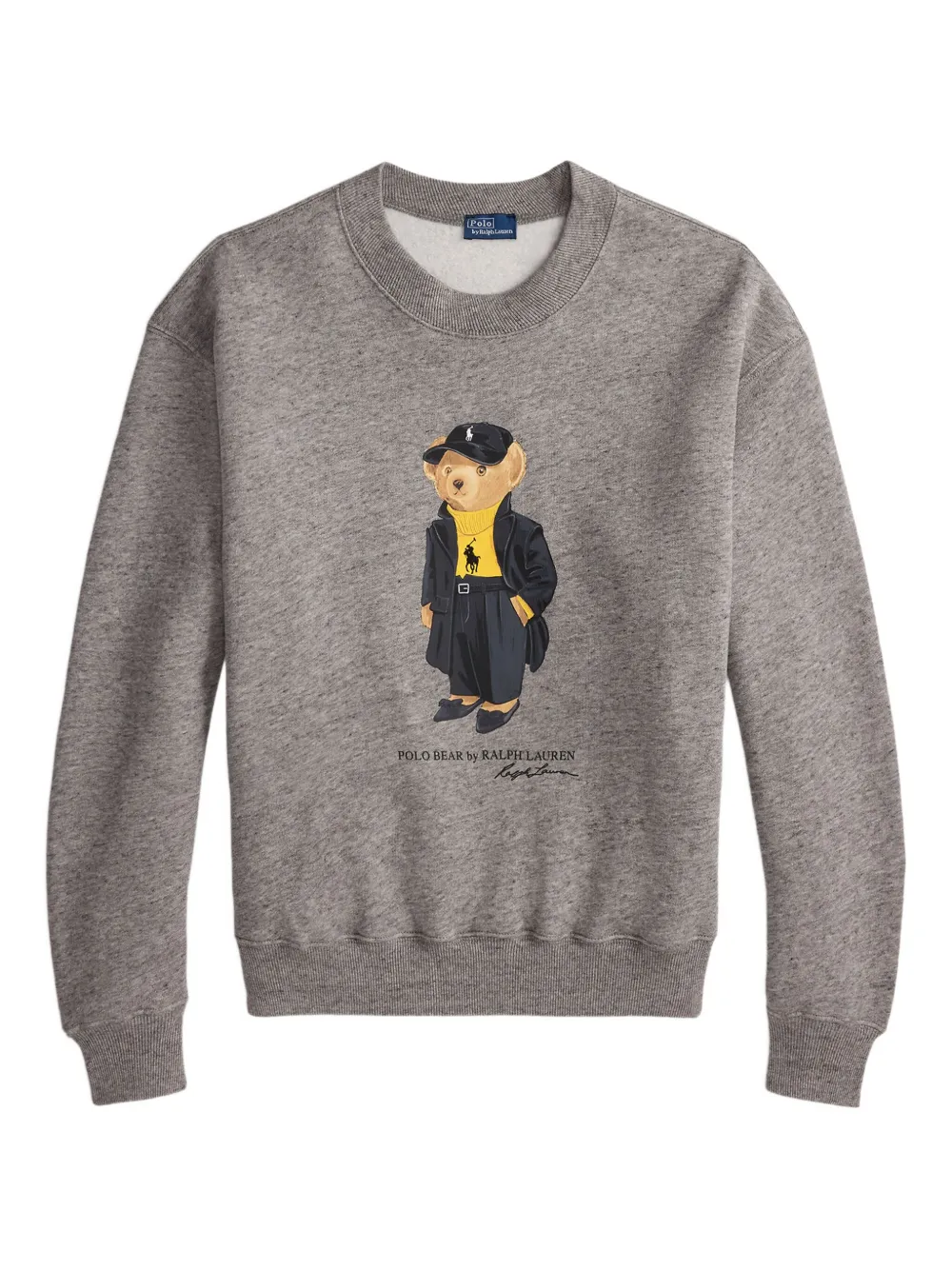 

Толстовка с принтом POLO RALPH LAUREN, серый