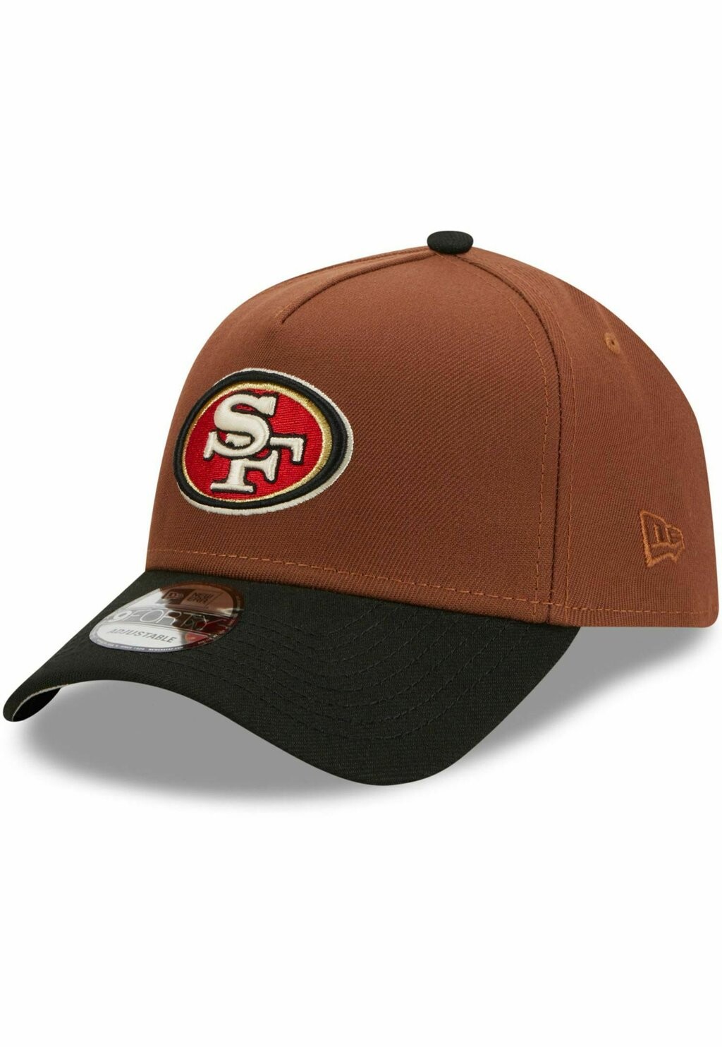 

Бейсболка 9FORTY TRUCKER SIDEPATCH SAN FRANCISCO New Era, цвет brown