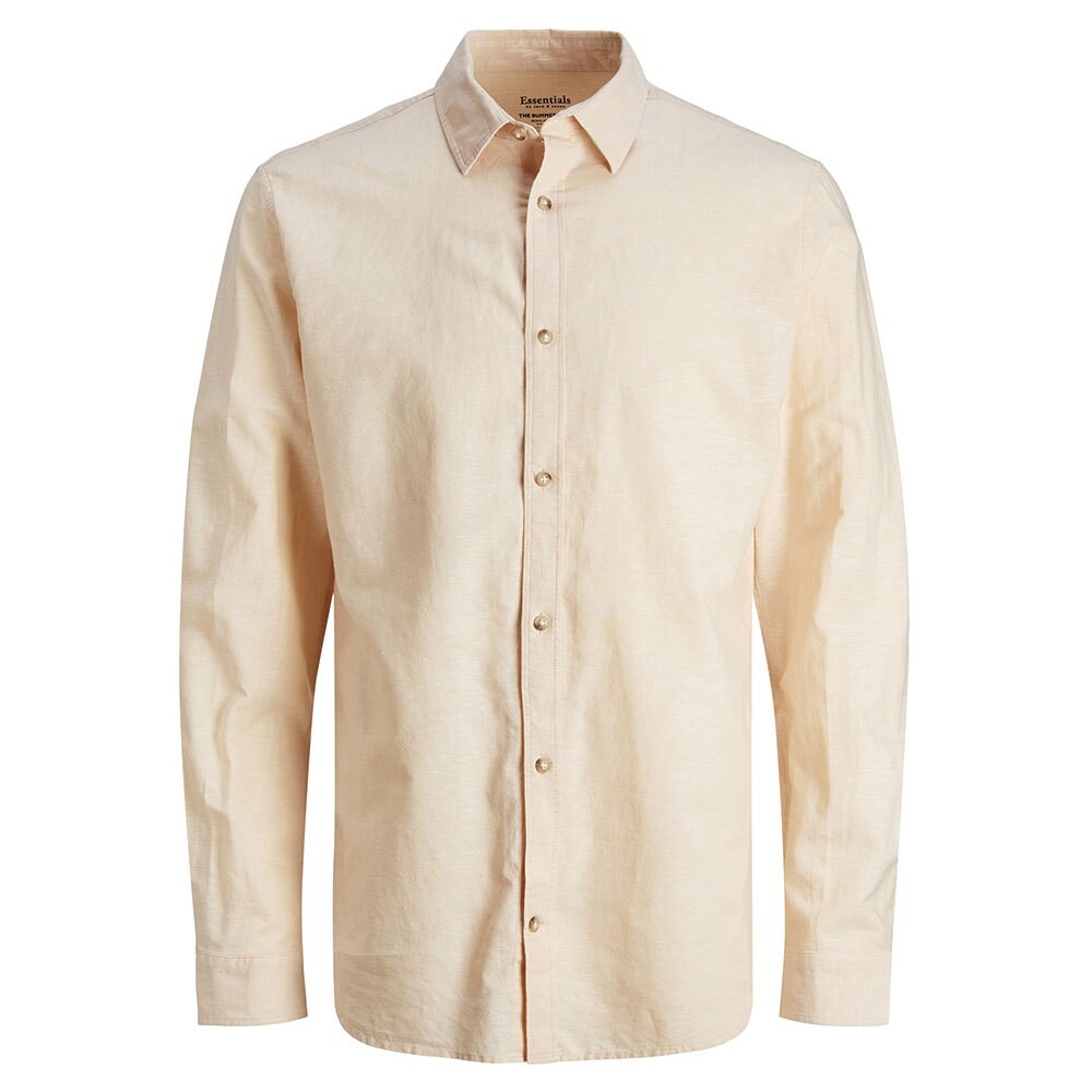 

Рубашка с коротким рукавом Jack & Jones Summer Linen, бежевый