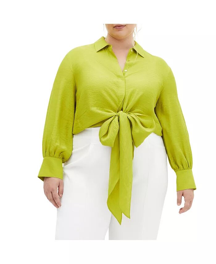 

Рубашка Rosabella больших размеров CITY CHIC, зеленый