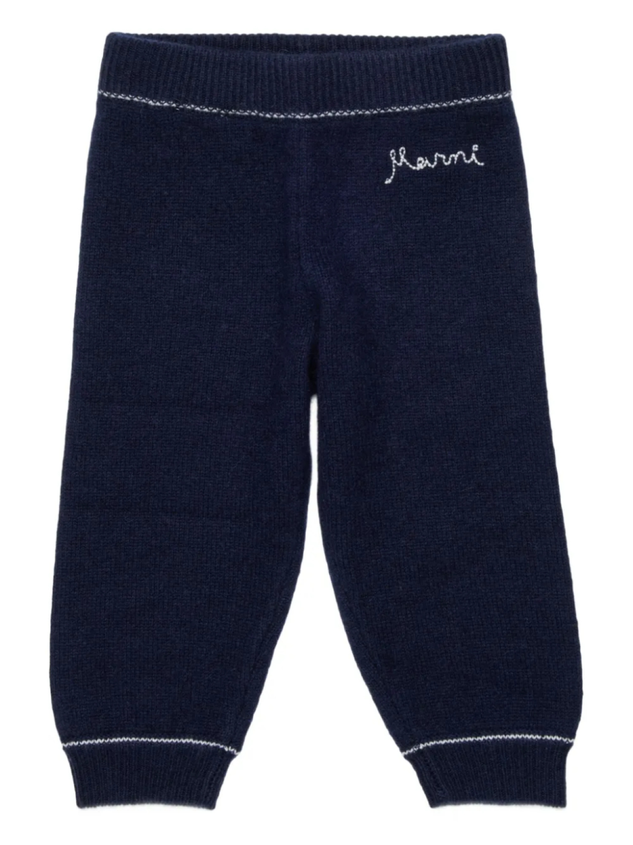 

Marni Kids трикотажные спортивные брюки, синий