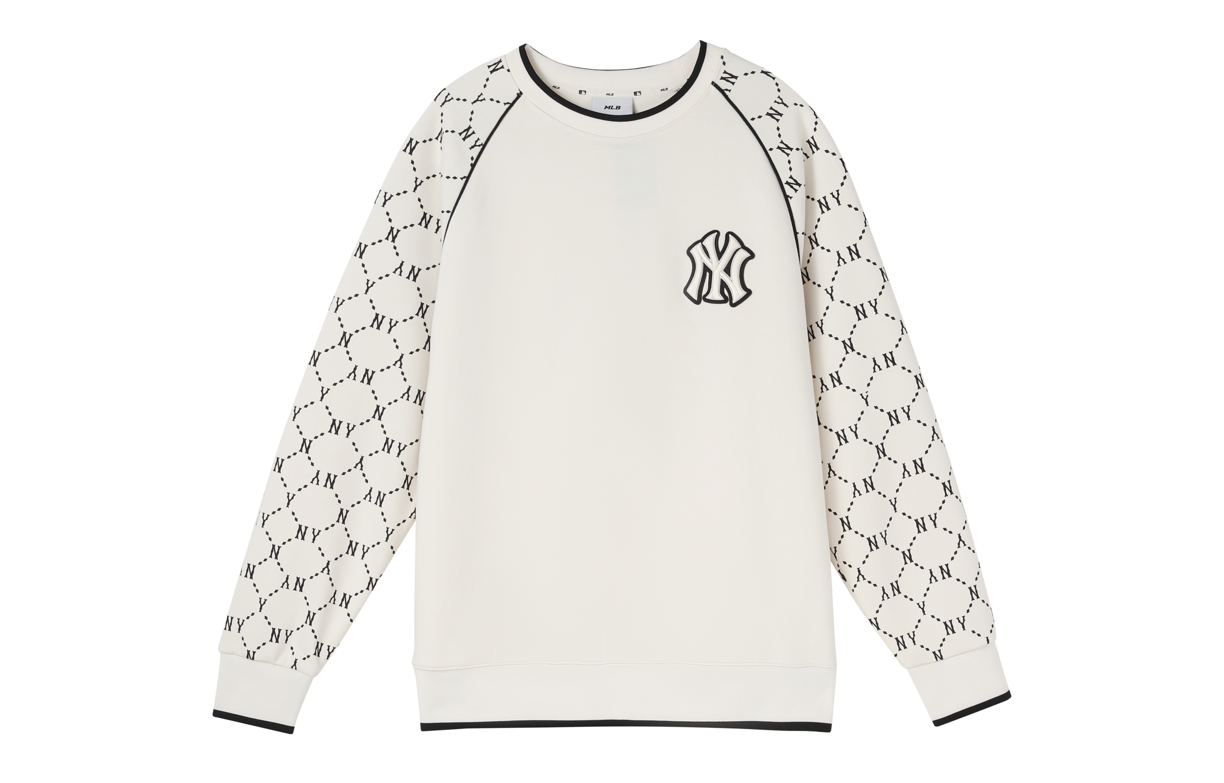 

Свитшот осенний унисекс экрю MLB, Ecru