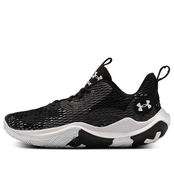 

Кроссовки spawn 3 'black white' Under Armour, черный