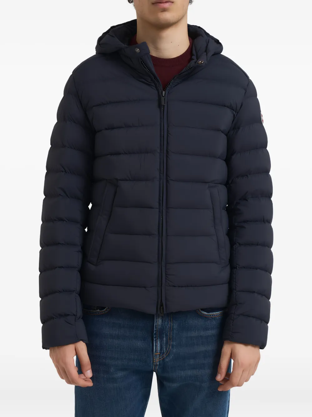 

Пальто на молнии с капюшоном Colmar, синий