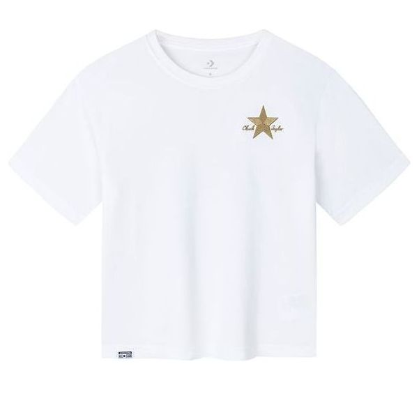 

Футболка (GS) Converse Chuck Taylor Star Graphic T-Shirt 'White', белый
