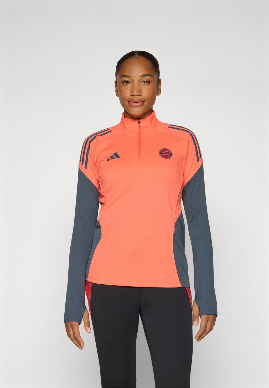 

Футболка с длинным рукавом FC BAYERN TRAINING WOMEN Adidas Performance, лососево-розовый