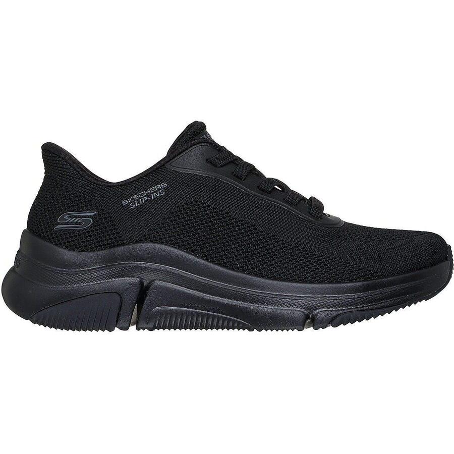 Кроссовки Skechers Bobs Sparrow Flex - Too You, чёрные, женские — фото 3