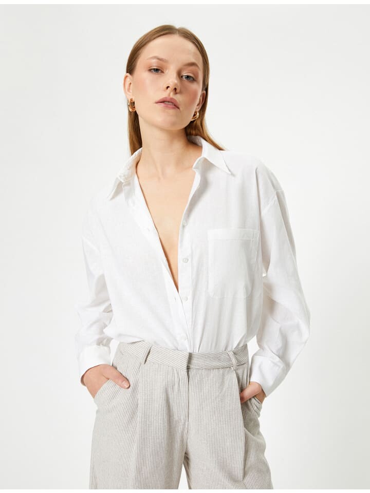 

Футболка KOTON, цвет grauweiß