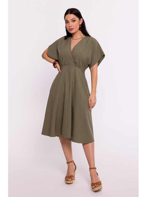 

Элегантное платье bella fit Bewear, хаки