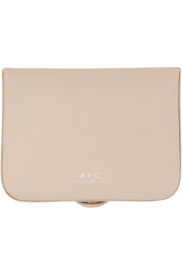 

Кошелек для монет Josh A.P.C., цвет cream