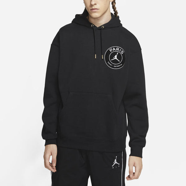 Толстовка Air Jordan Paris Saint-Germain Athleisure Casual Sports Black, черный — фото 3
