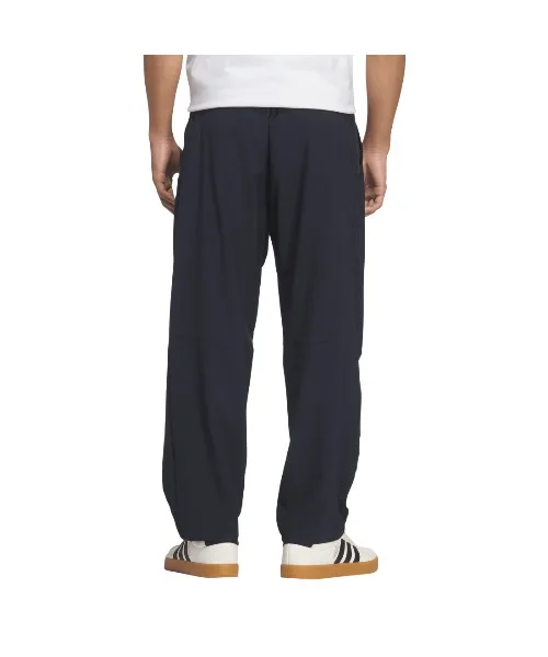 Мужские штаны с климакул технологией adidas Stretch Twill Loose Fit Tapered Leg Navy — фото 2