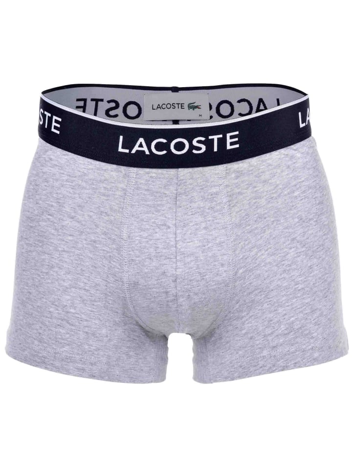 Боксерские трусы Lacoste, цвет blau/grau — фото 4