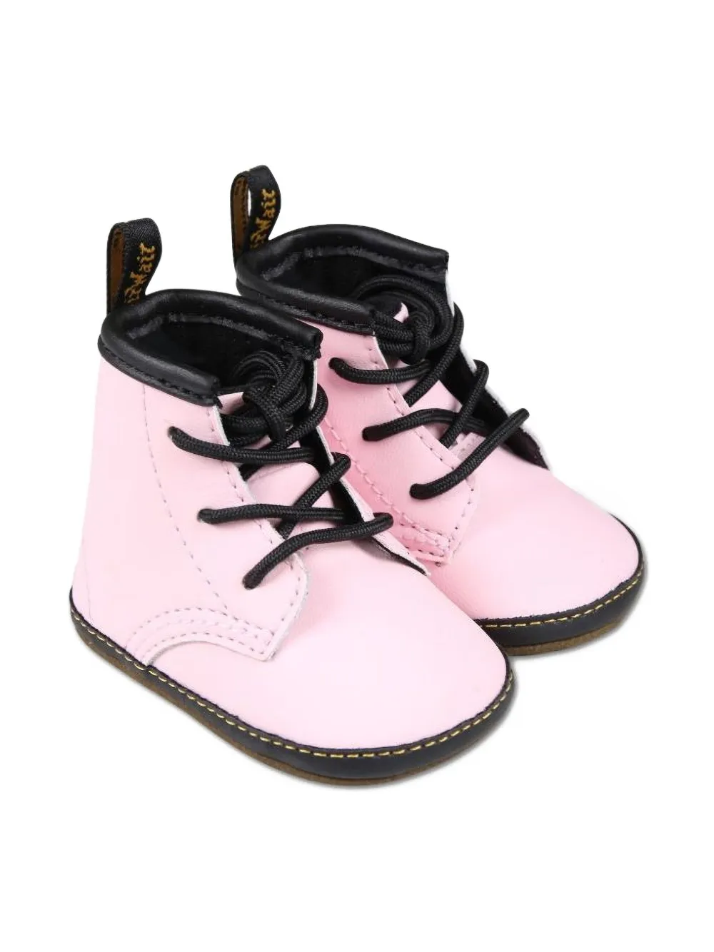 

Ботинки на шнуровке Dr. Martens Kids, розовый