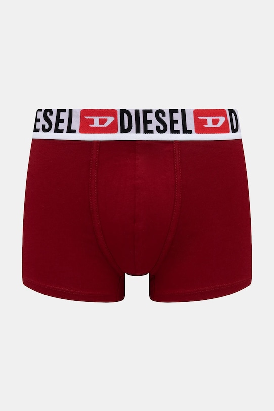 Боксерские шорты Diesel umbx-damien-three pack boxers 3-pack, красный — фото 3