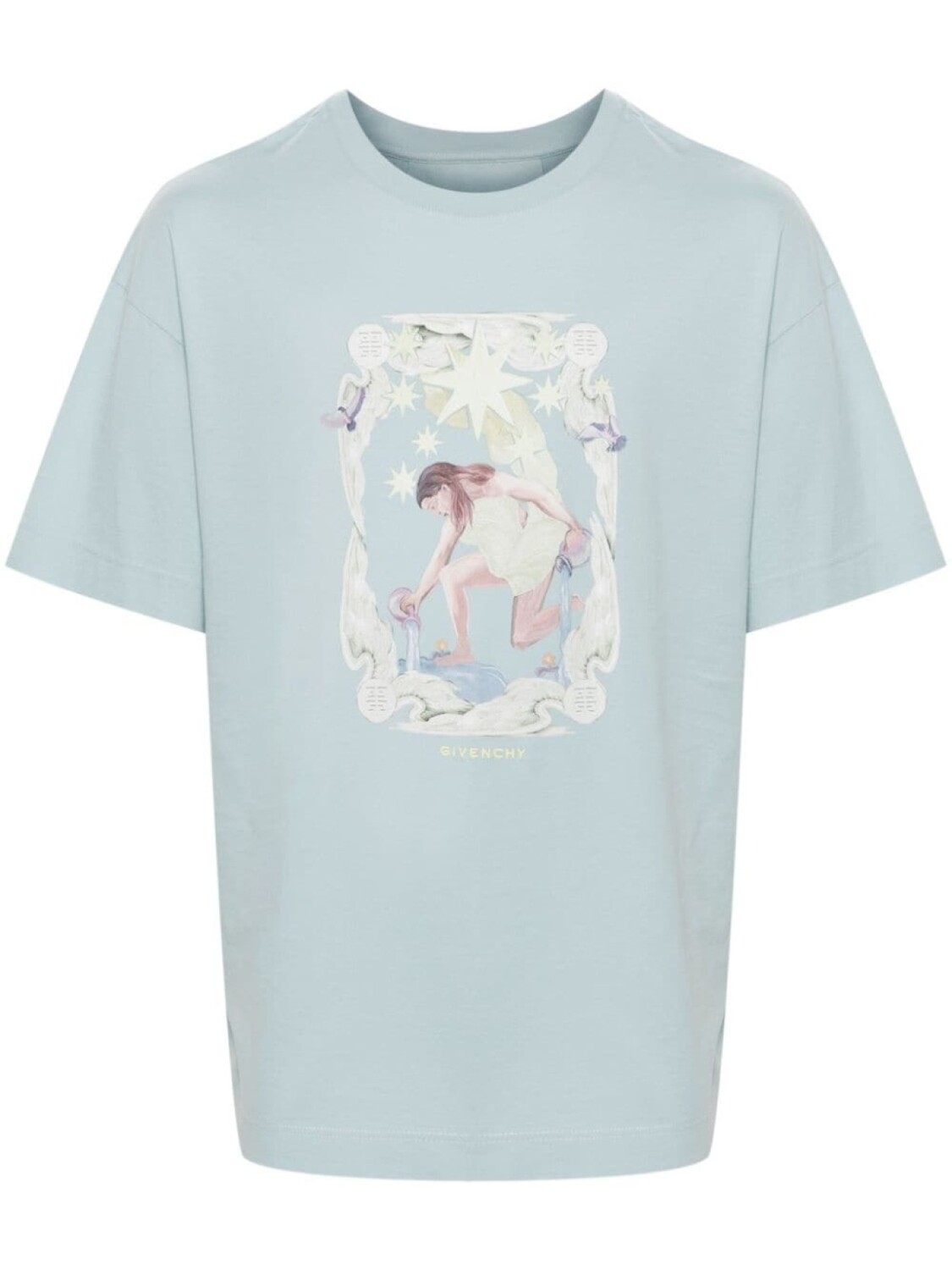 

Givenchy футболка Aqua Stars, синий