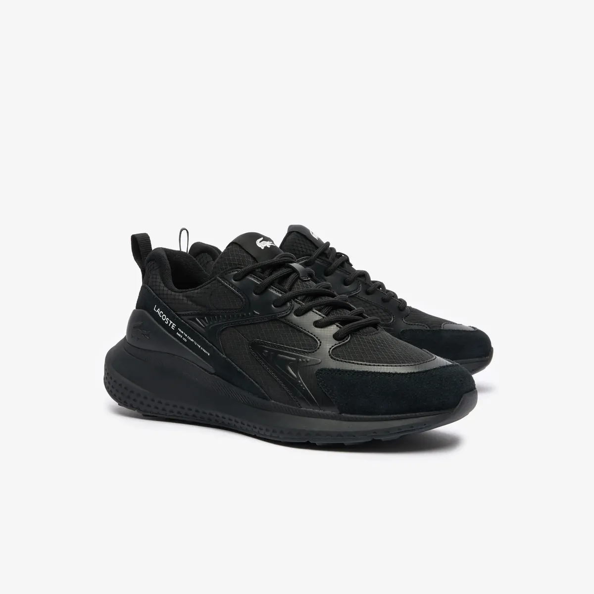 

Кроссовки Lacoste "L003 EVO 124 3 SMA", цвет Blk/Blk