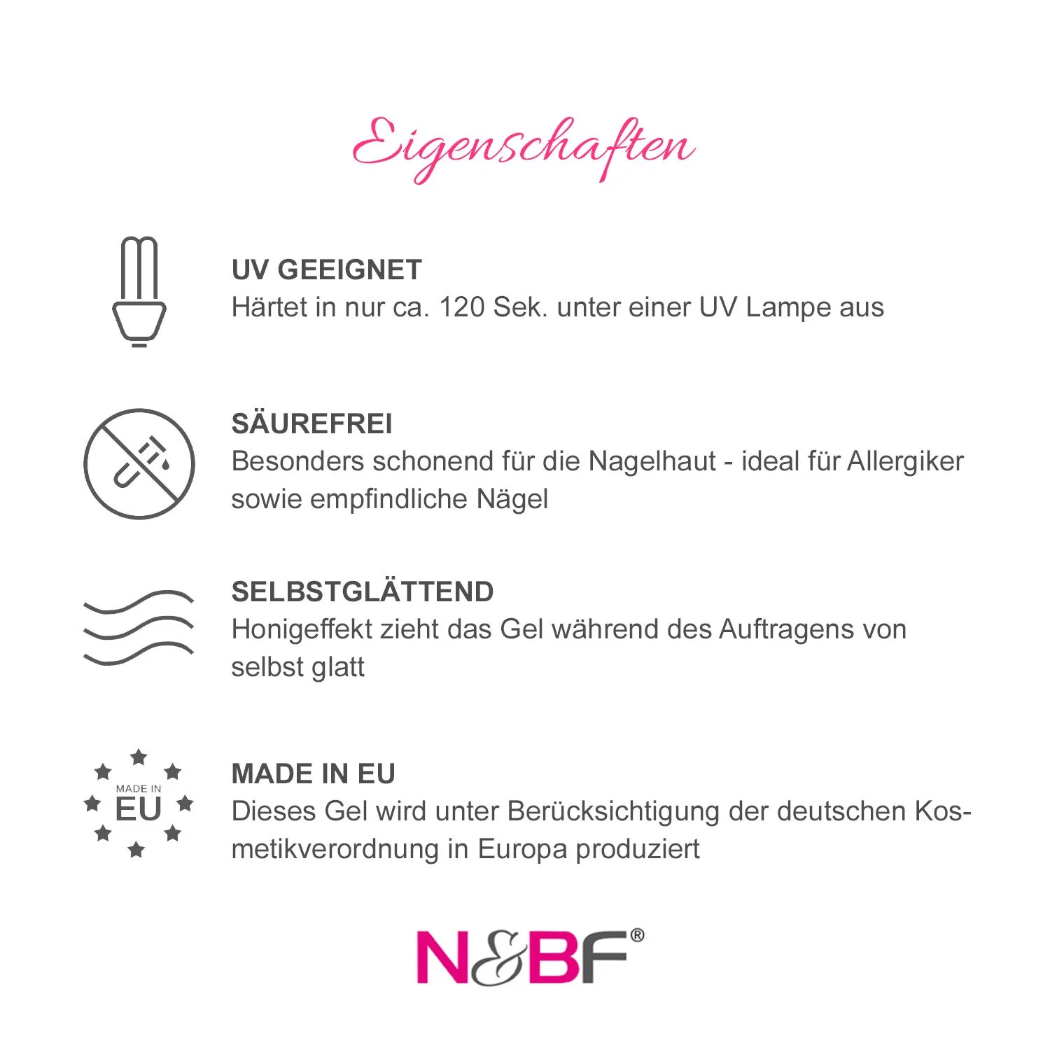 Прозрачный УФ-гель для наращивания «UV Builder Gel Clear» от NAILS FACTORY N&BF, 15 мл Nails Factory — фото 3