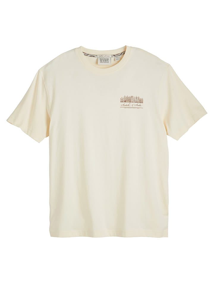 

Рубашка кремового цвета Scotch & Soda