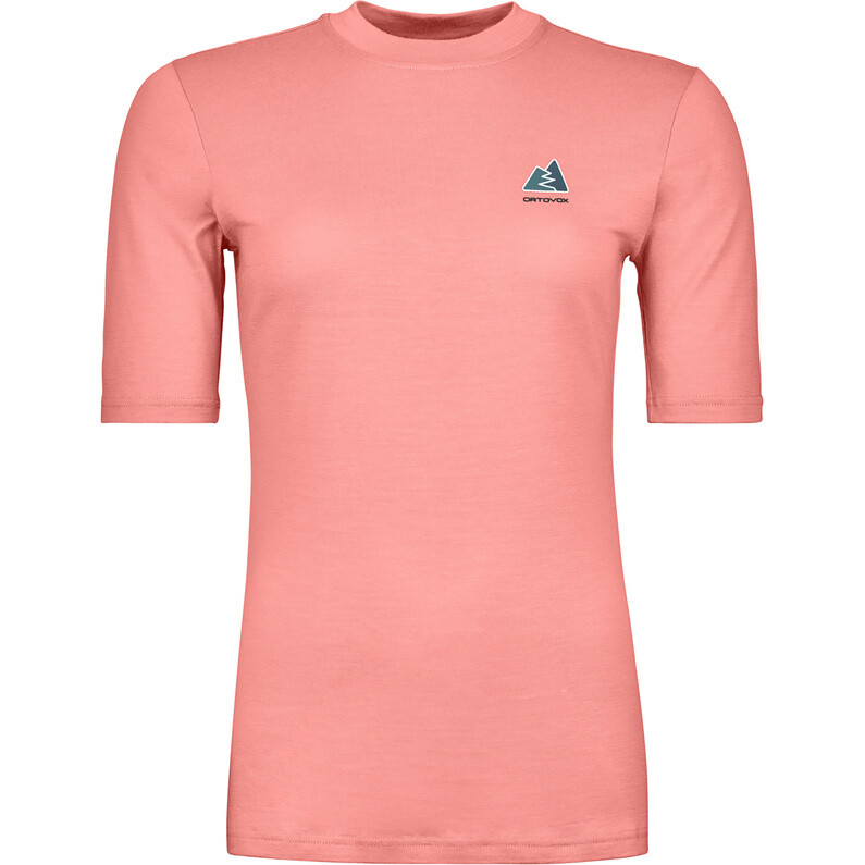 

Женская футболка 185 Merino Mtn Hug Ortovox, розовый