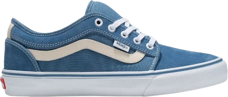 

Кроссовки Chukka Low 'Sidestripe - Light Navy Cream', синий