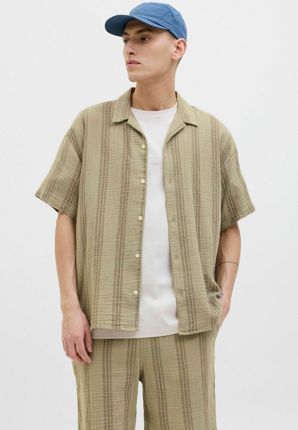 

Рубашка RELAXED FIT Jack & Jones, светло-коричневый