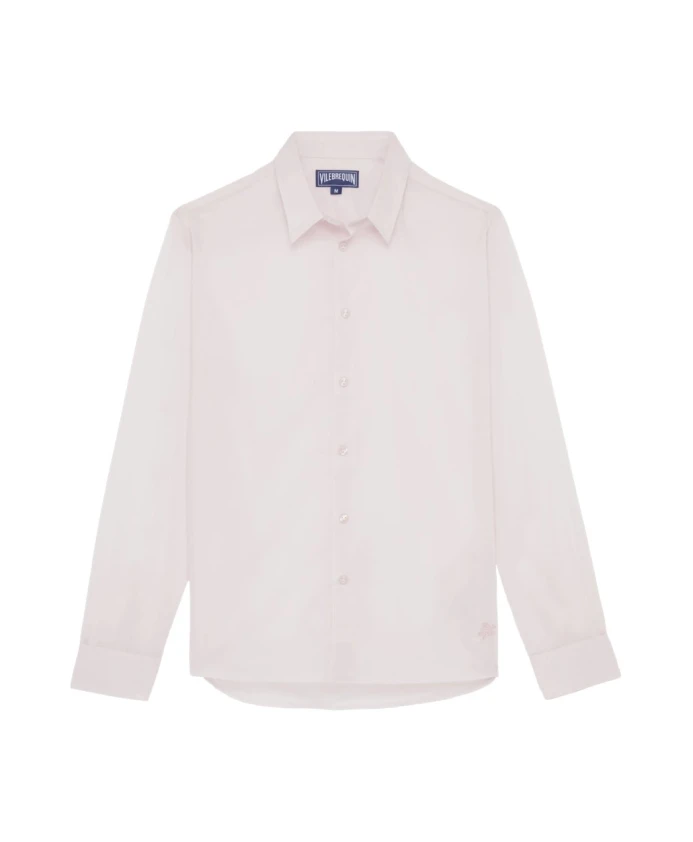 

Рубашка из хлопкового вуаля Caracal Vilebrequin, розовый