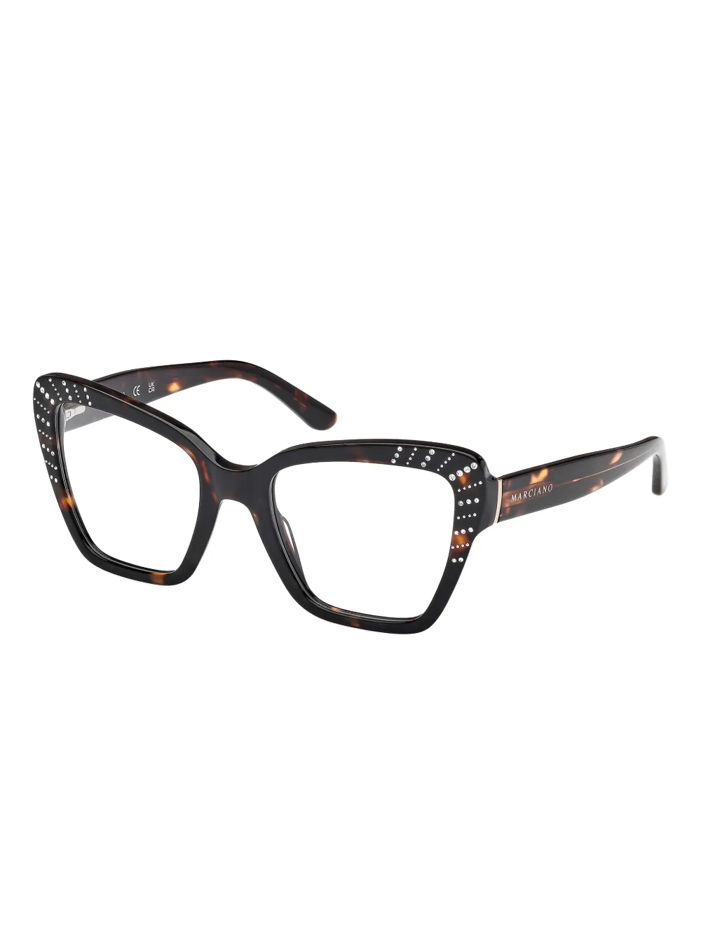 

Украшенные очки GUESS EYEWEAR, коричневый
