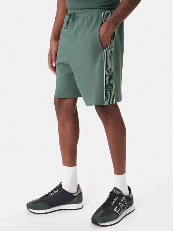 

Спортивные шорты regular fit 7M001501 AF12660 U7260 Ea7 Emporio Armani, зеленый
