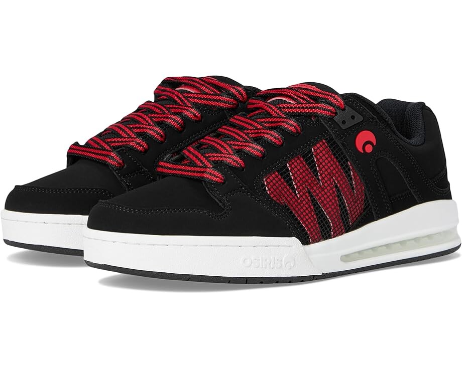 

Кроссовки Osiris Pixel, цвет Black/White/Red 1, Белый, Кроссовки Osiris Pixel, цвет Black/White/Red 1