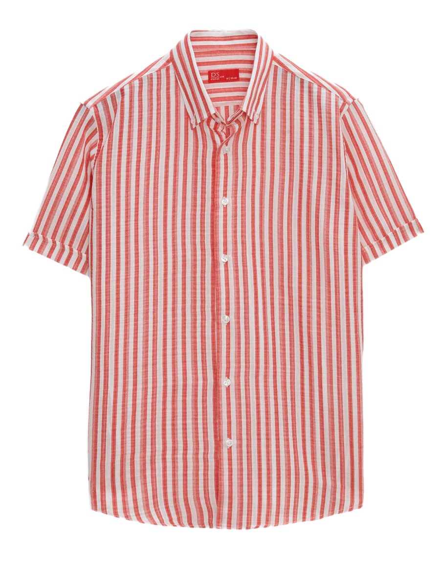 

Рубашка на пуговицах классического кроя D’S Damat, Melon