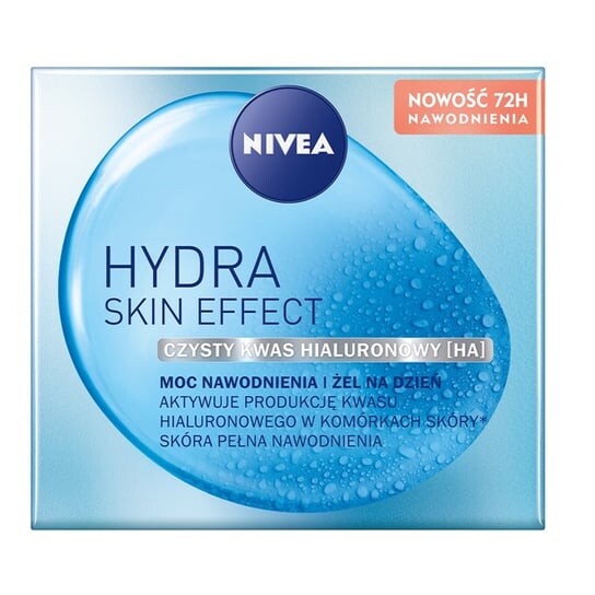 

Дневной гель для увлажнения кожи, 50 мл Nivea, Hydra Skin Effect