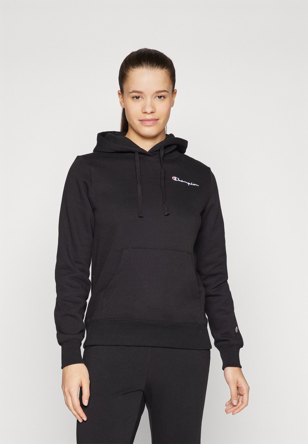 

Толстовка с капюшоном ICONS HOODIE SMALL LOGO Champion, черный