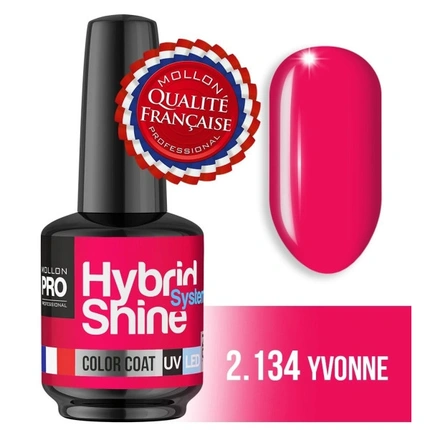 

Mol Hss 2/134 - полуперманентный гибридный лак для ногтей с блеском Mollon Pro