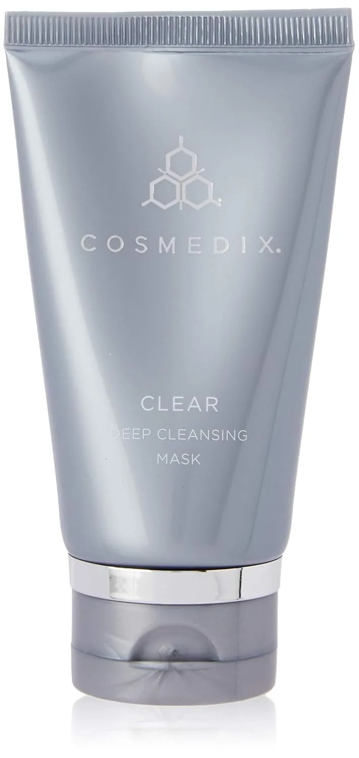 Маска для лица Cosmedix — Exfoliating Face Mask с активированным углем и каолином для глубокого очищения и, 56.7 г