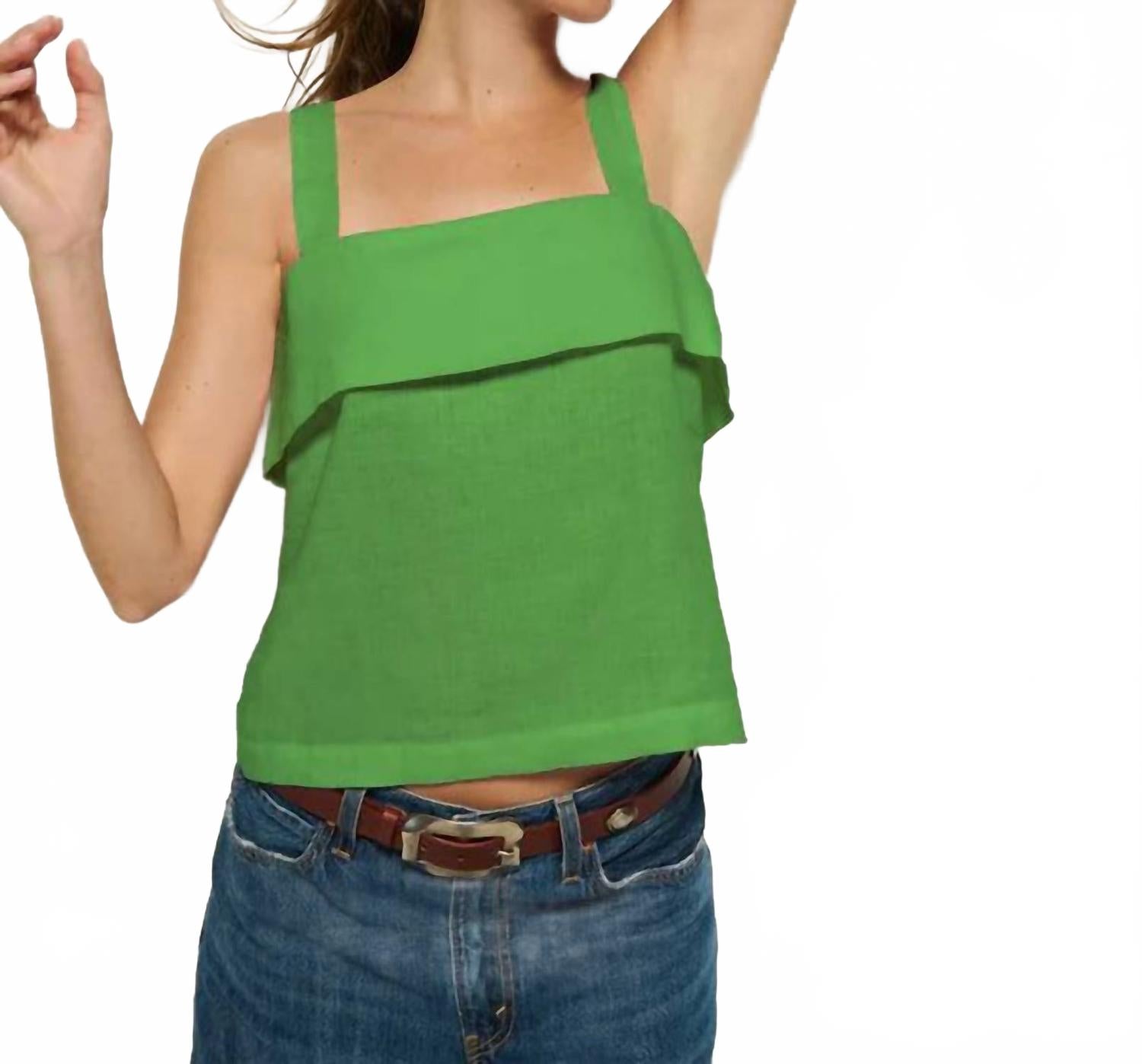 

Майка Misti в лаймовом цвете Nation LTD, Lime