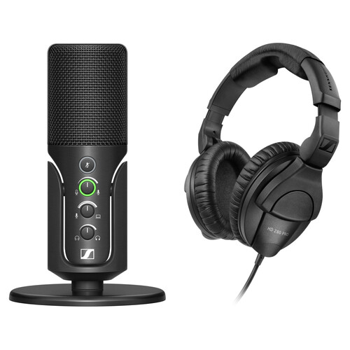 

Комплект USB-конденсаторного микрофона Sennheiser Profile с Настольной Подставкой и Наушниками