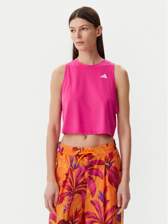 

Техническая футболка стандартный крой Train Essentials Boxy Workout JL7680 Adidas, розовый
