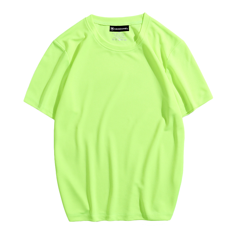 

Футболка Unisex Crew Neck тонкая VanCamel, neon зеленый