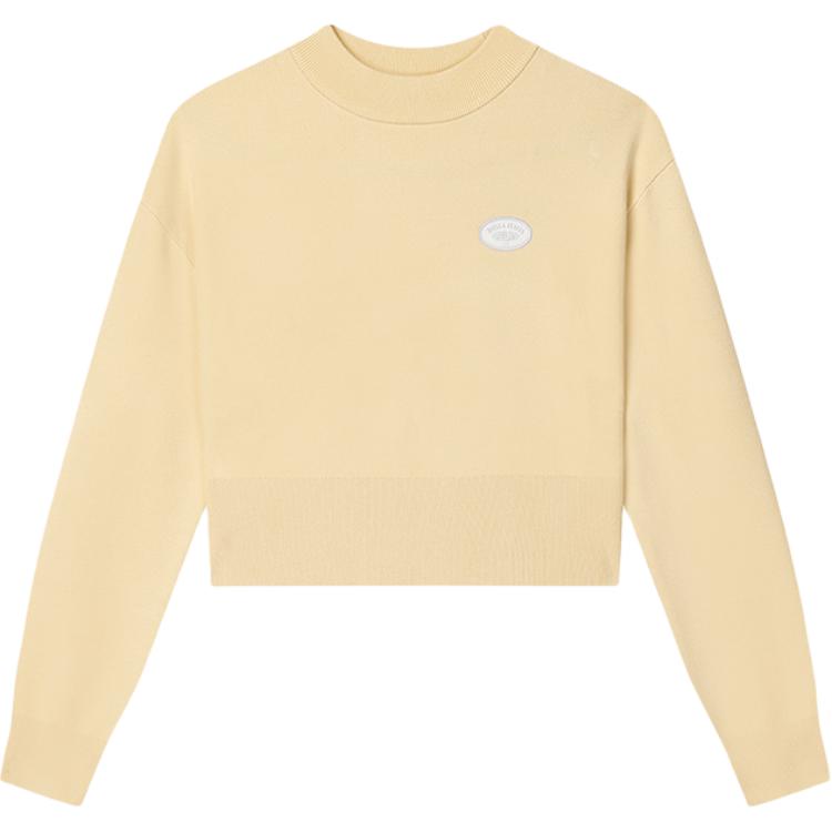 

FILA ORIGINALE Вязаный свитер для женщин оранжевый бежевый желтый