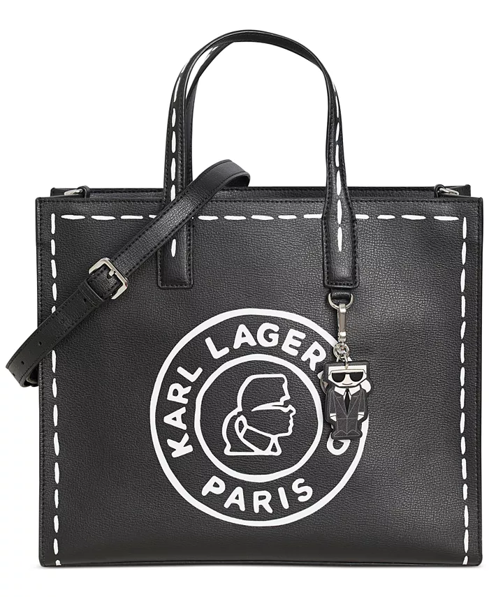 

Новая сумка тоут Karl Lagerfeld Paris, черный