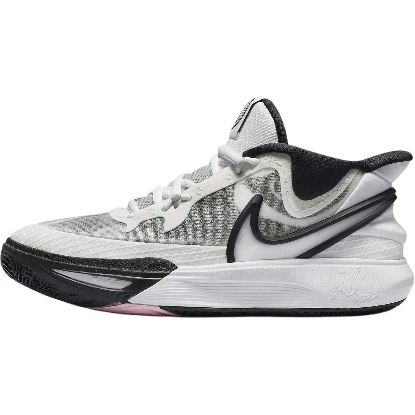 

Nike Kyrie 8 детские баскетбольные кроссовки mid top белый черный anti slip wear resistant