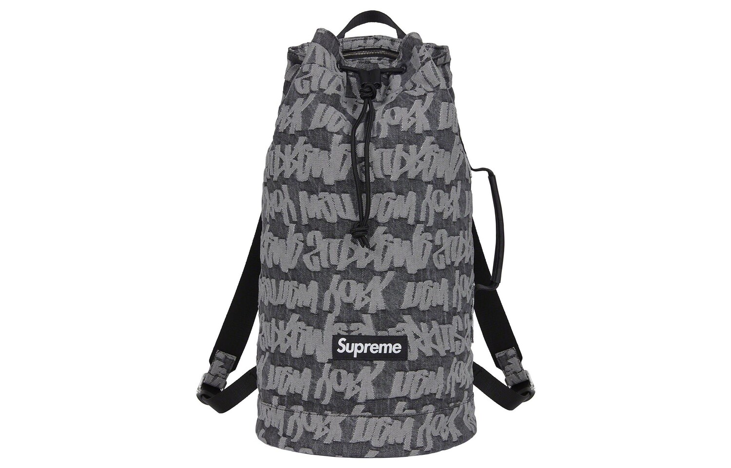 

Рюкзак Supreme с принтом, синий